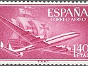Spain 1955 Transports 1,40 Ptas Pink Edifil 1174